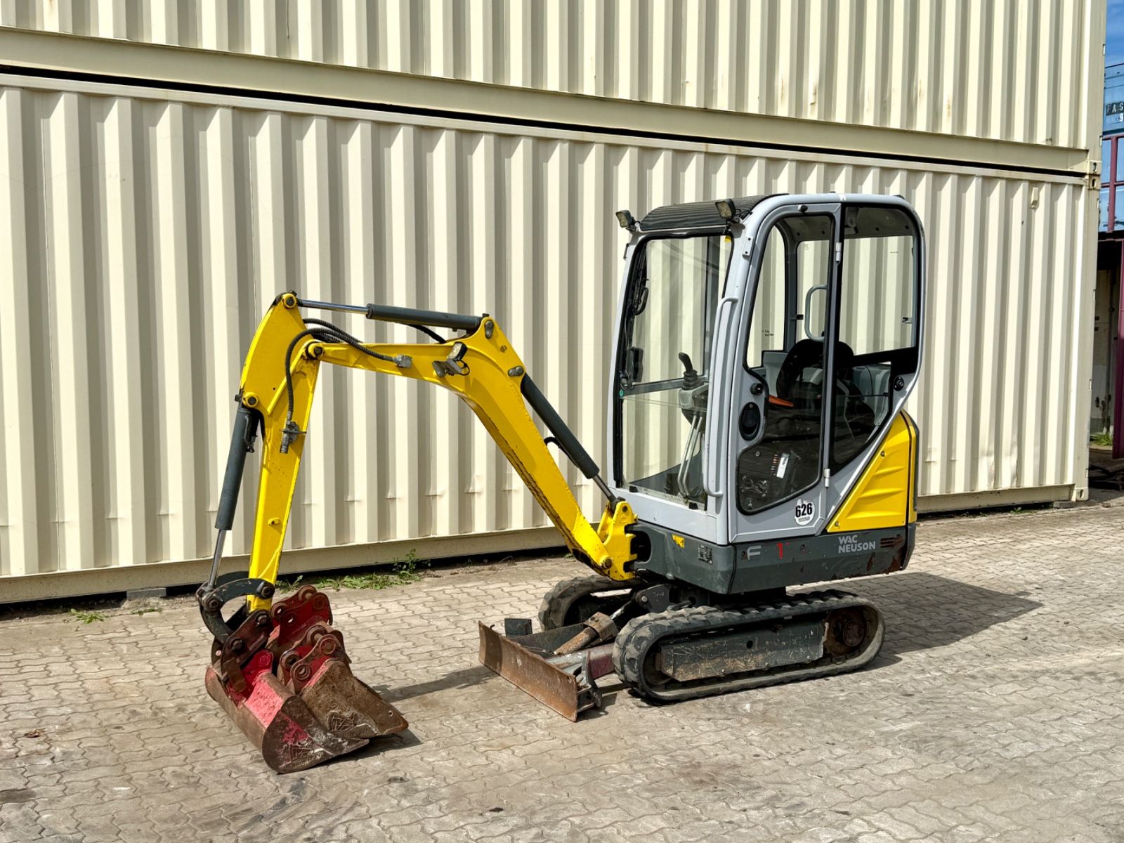 WACKER Neuson ET16 / 2021 BJ / 1.106 H / 3x Löffel