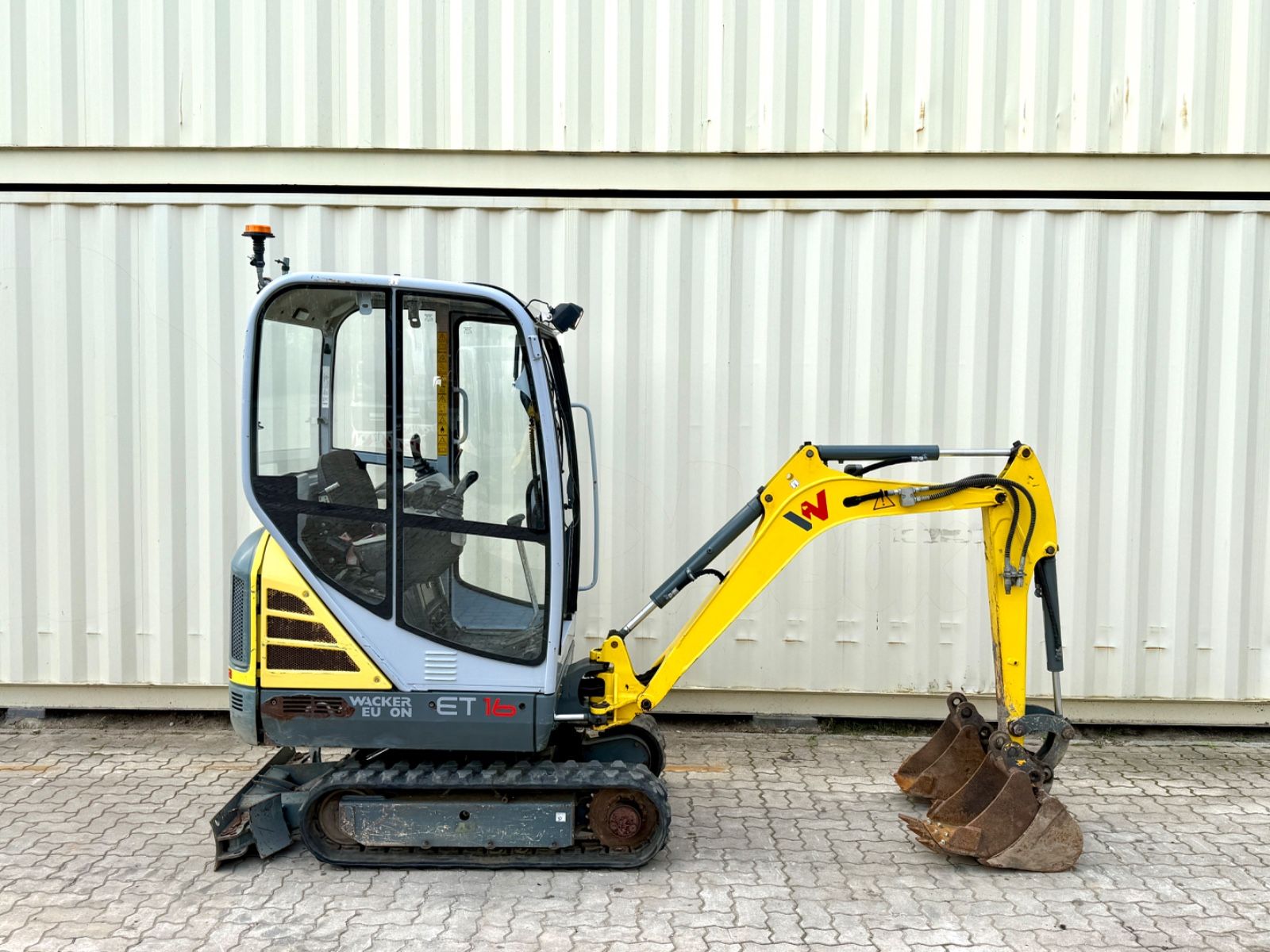 WACKER Neuson ET16 / 2019 BJ / 1.224 H / 3x Löffel