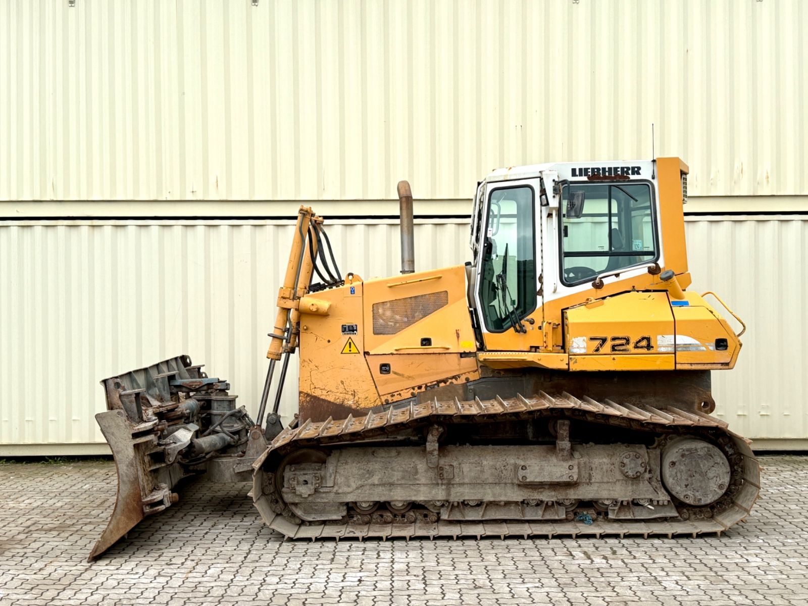 LIEBHERR PR724LGP / 2008 BJ / Klappschild