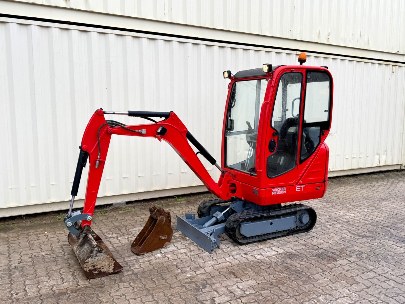 WACKER Neuson ET16 / 2019 BJ / 808 H / 2 x Löffel